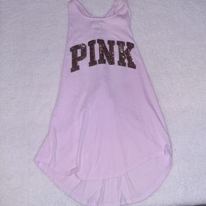 Vs pink sequin tank 💕